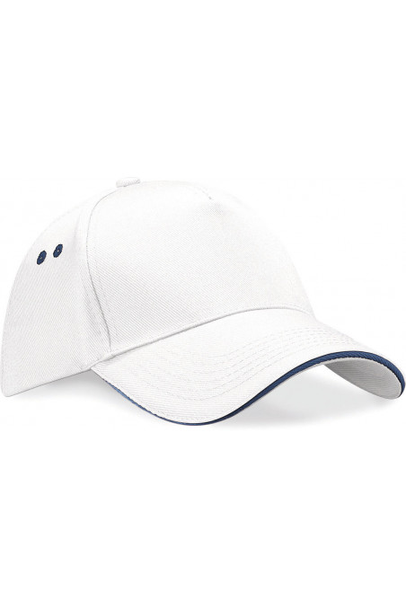 Casquette homme Ultimate à 5 panneaux sandwich contrasté