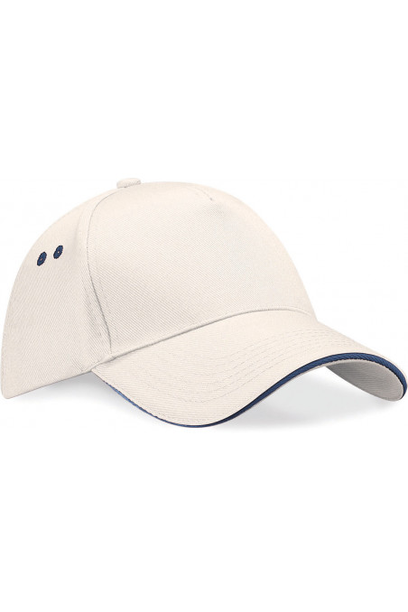 Casquette homme Ultimate à 5 panneaux sandwich contrasté