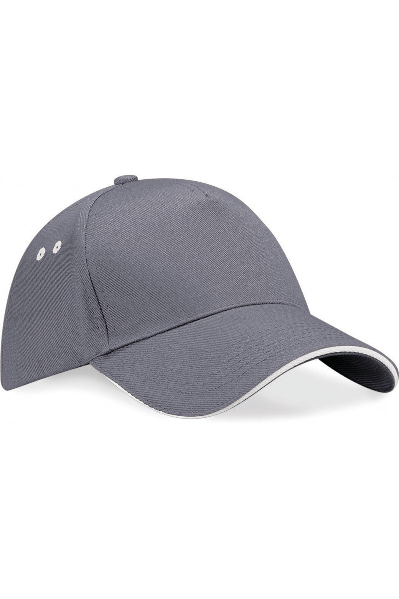 Casquette homme Ultimate à 5 panneaux sandwich contrasté