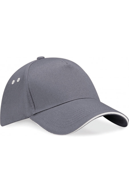 Casquette homme Ultimate à 5 panneaux sandwich contrasté