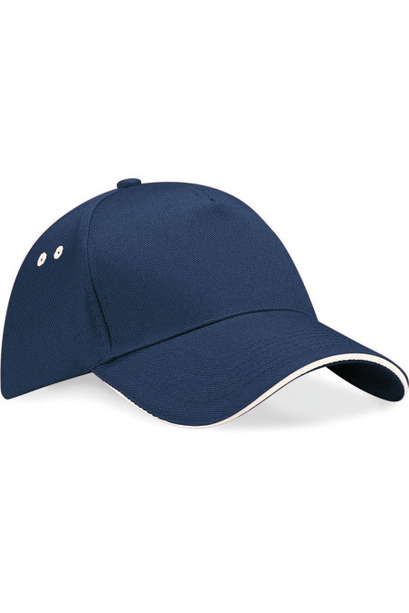 Casquette homme Ultimate à 5 panneaux sandwich contrasté