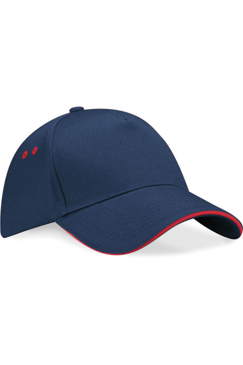 Casquette homme Ultimate à 5 panneaux sandwich contrasté