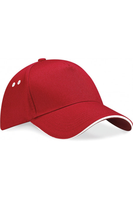 Casquette homme Ultimate à 5 panneaux sandwich contrasté