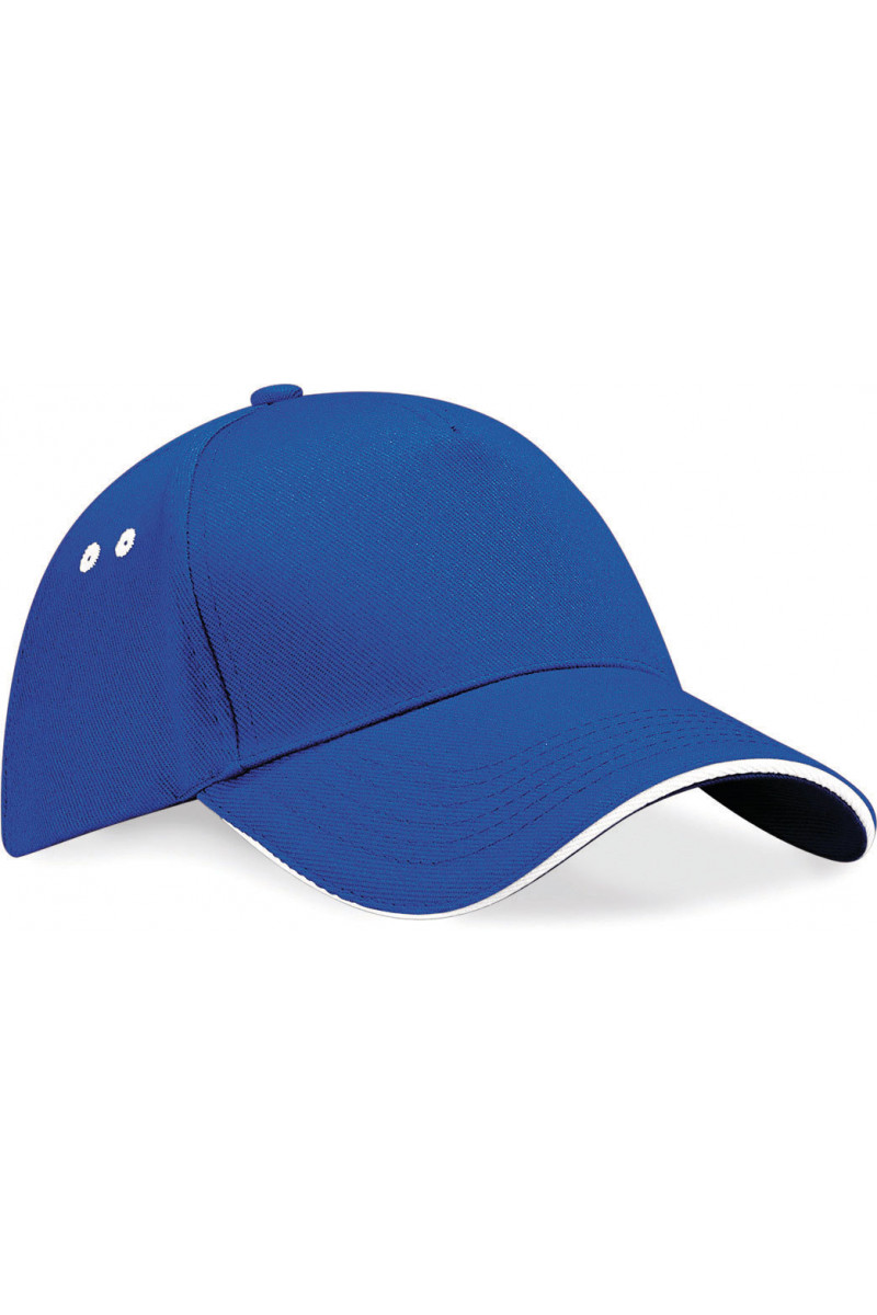 Casquette homme Ultimate à 5 panneaux sandwich contrasté