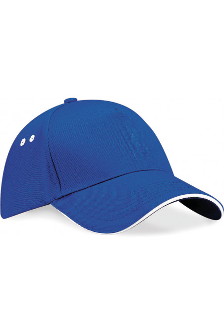 Casquette homme Ultimate à 5 panneaux sandwich contrasté