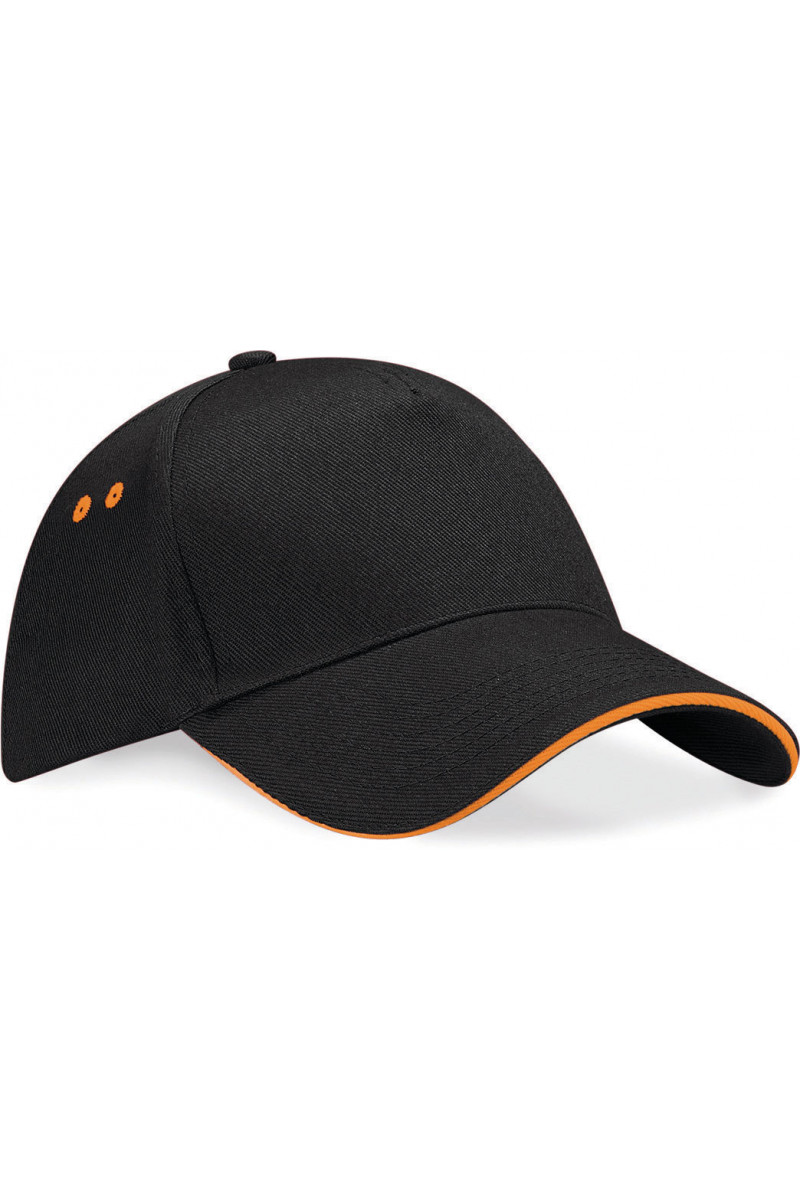 Casquette homme Ultimate à 5 panneaux sandwich contrasté
