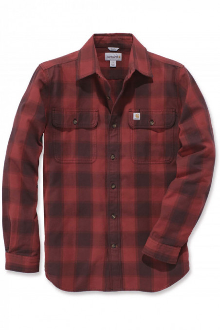Chemise slim à carreaux