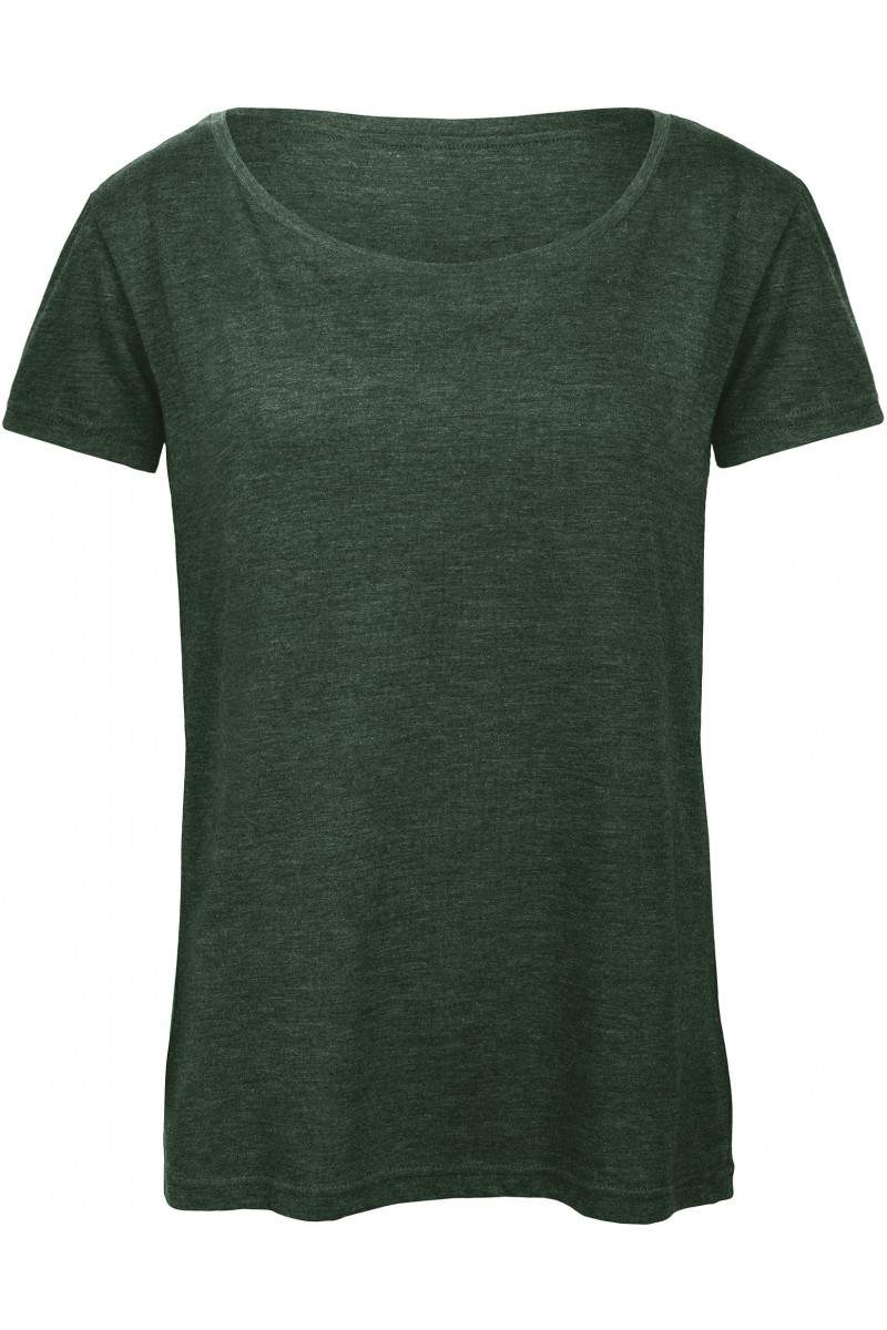 T-shirt Triblend col rond Femme