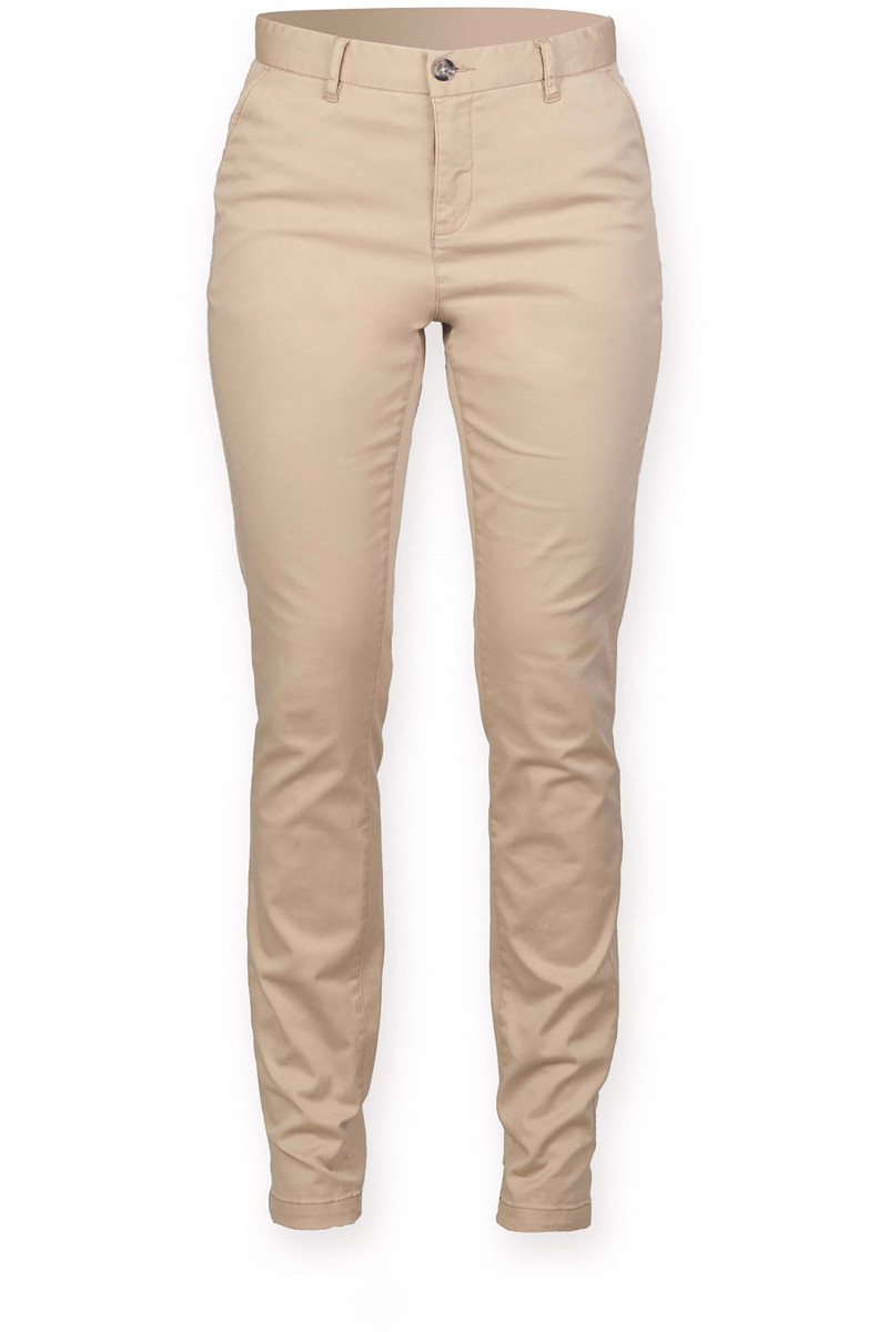 Pantalon Chino Stretch Femme