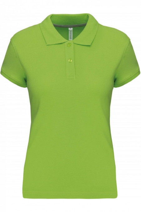 Polo manches courtes femme