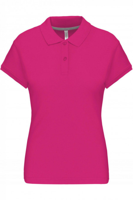 Polo manches courtes femme