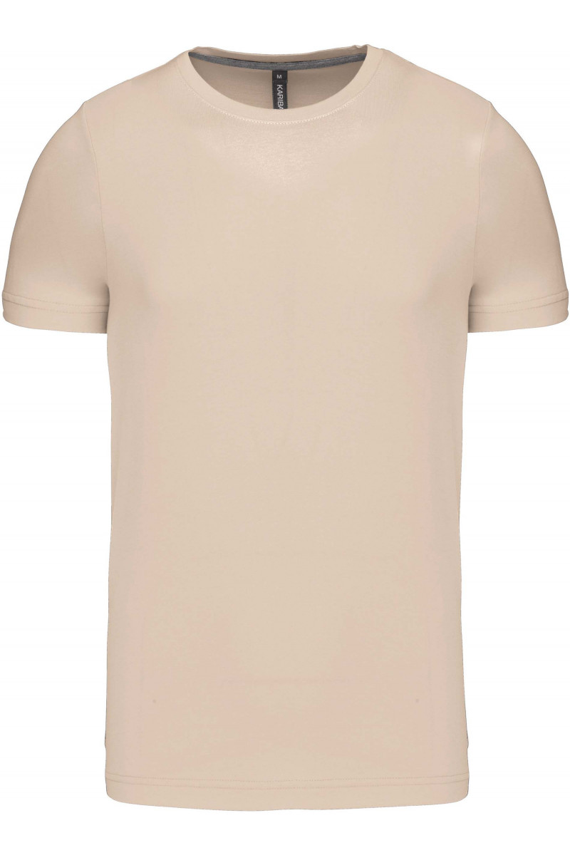 T-shirt col rond manches courtes homme