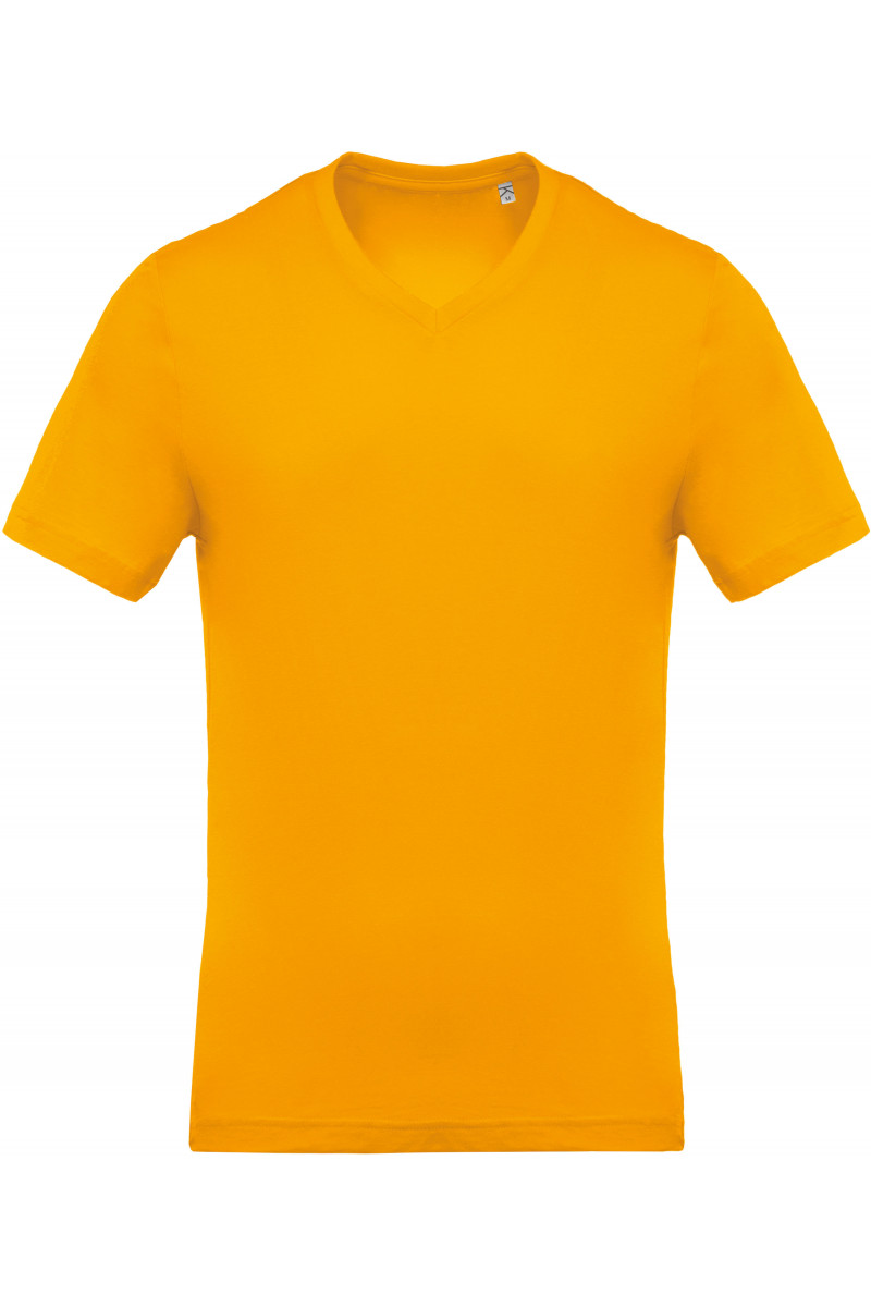 T-Shirt col V manches courtes homme