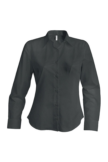 Chemise manches longues sans repassage femme