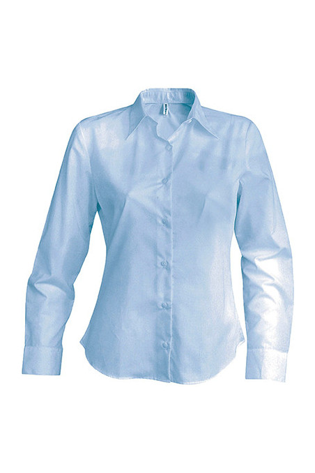 Chemise manches longues sans repassage femme