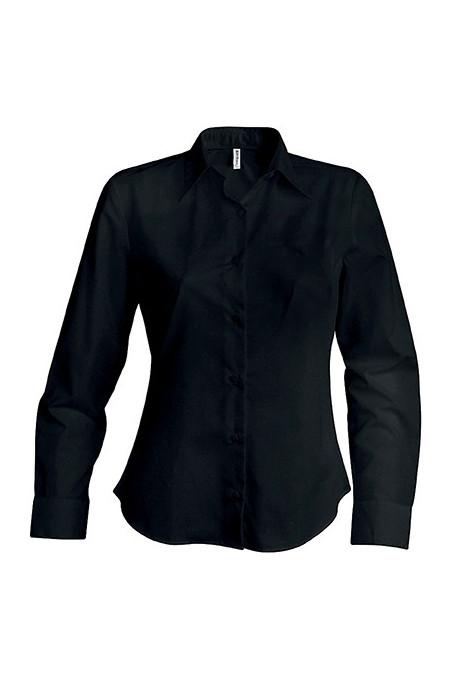 Chemise manches longues sans repassage femme