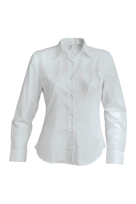 Chemise manches longues sans repassage femme