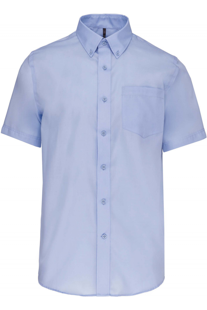 Chemise manches courtes sans repassage