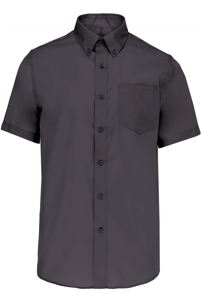 Chemise manches courtes sans repassage