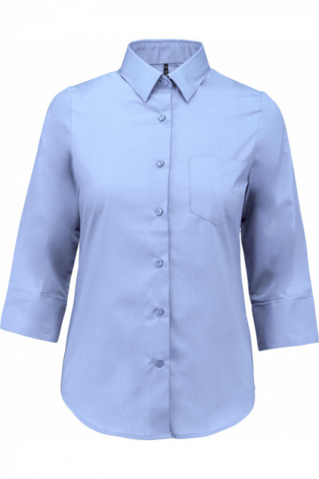 Chemise manches 3/4 femme