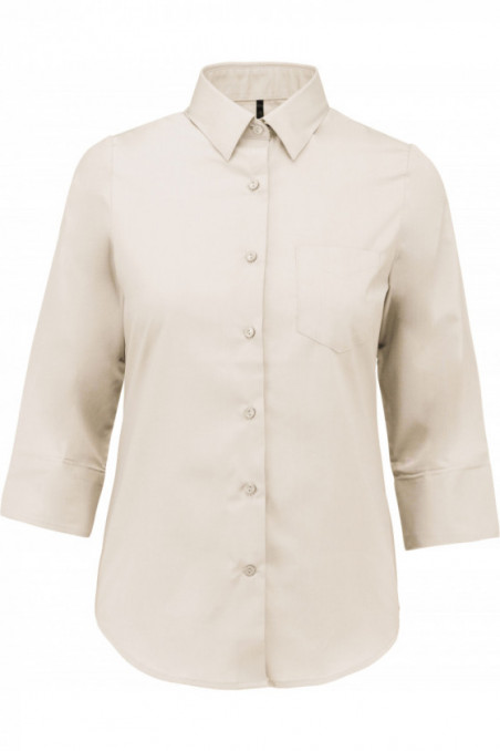 Chemise manches 3/4 femme