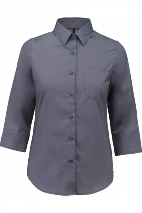 Chemise manches 3/4 femme