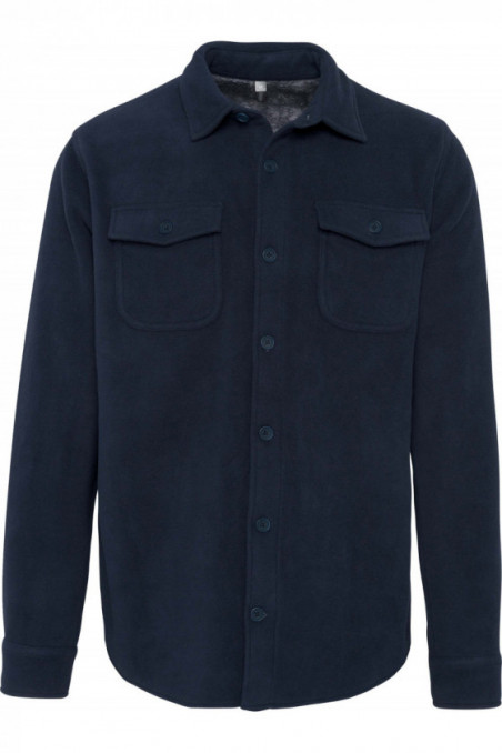 Surchemise polaire doublée sherpa polaire homme