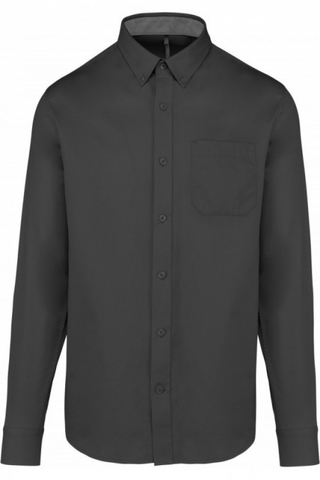 Chemise coton manches longues Nevada homme