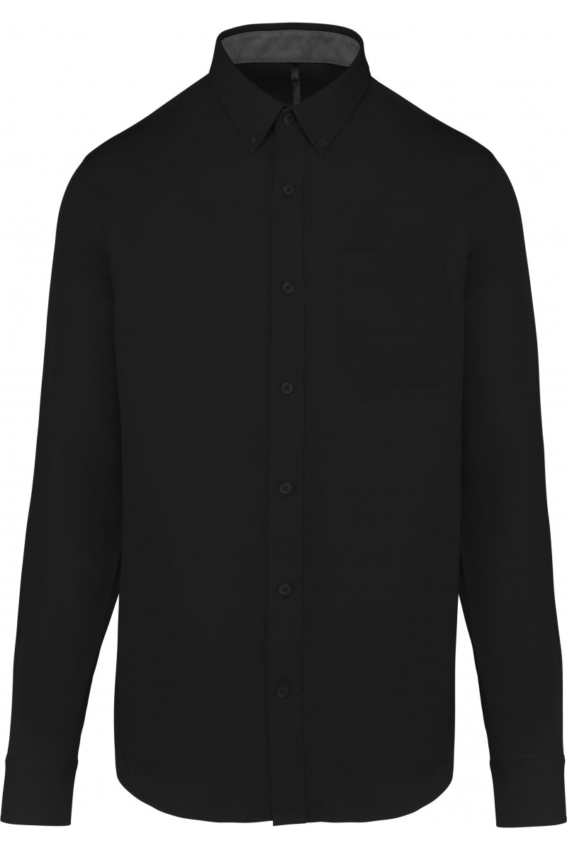 Chemise coton manches longues Nevada homme