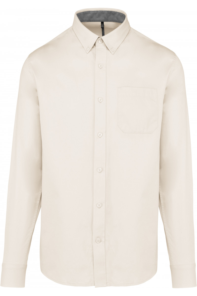 Chemise coton manches longues Nevada homme