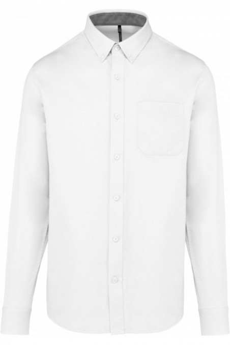 Chemise coton manches longues Nevada homme