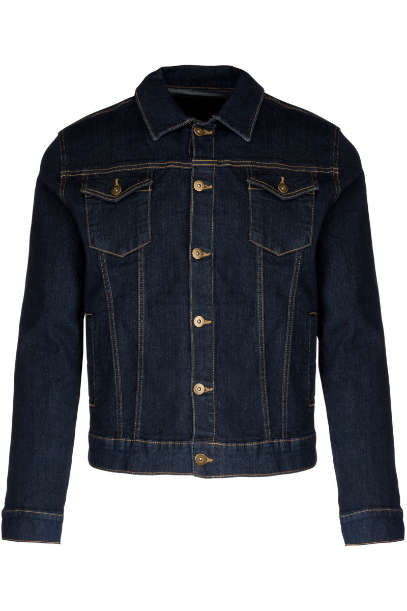 Blouson denim non doublé homme