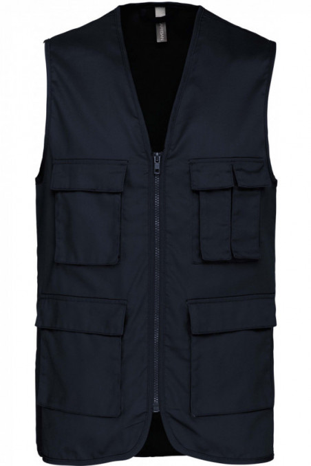 Gilet multipoches non doublé