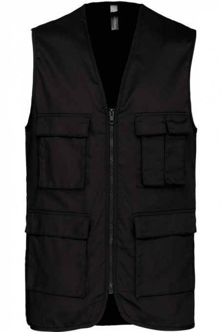 Gilet multipoches non doublé