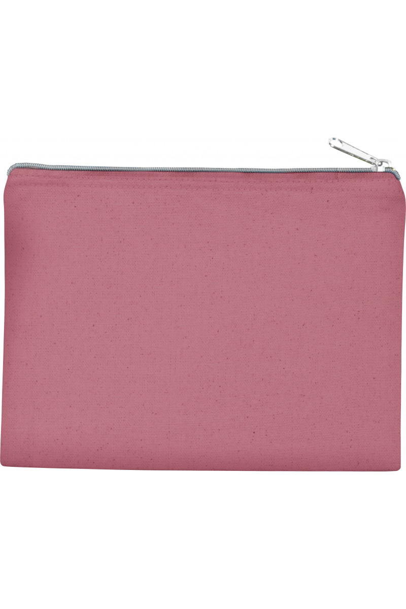 Pochette en coton canvas - modèle moyen