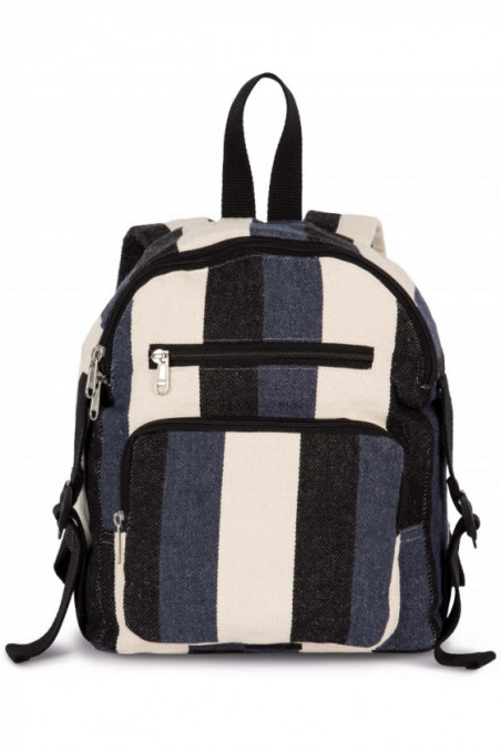 Sac à dos recyclé- Motif rayé