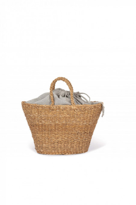 Panier tressé à la main