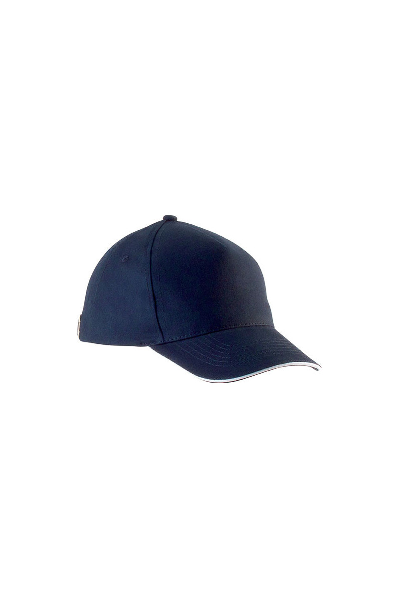 CASQUETTE ENFANT AVEC SANDWICH CONTRASTÉ - 5 PANNEAUX