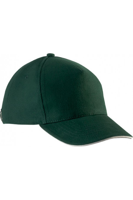 CASQUETTE ENFANT AVEC SANDWICH CONTRASTÉ - 5 PANNEAUX