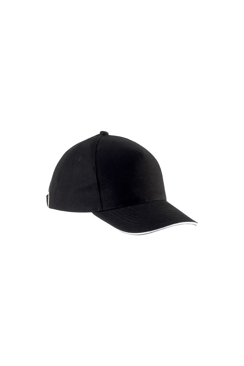 CASQUETTE ENFANT AVEC SANDWICH CONTRASTÉ - 5 PANNEAUX