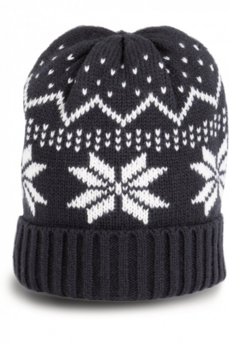 Bonnet à motifs Noël