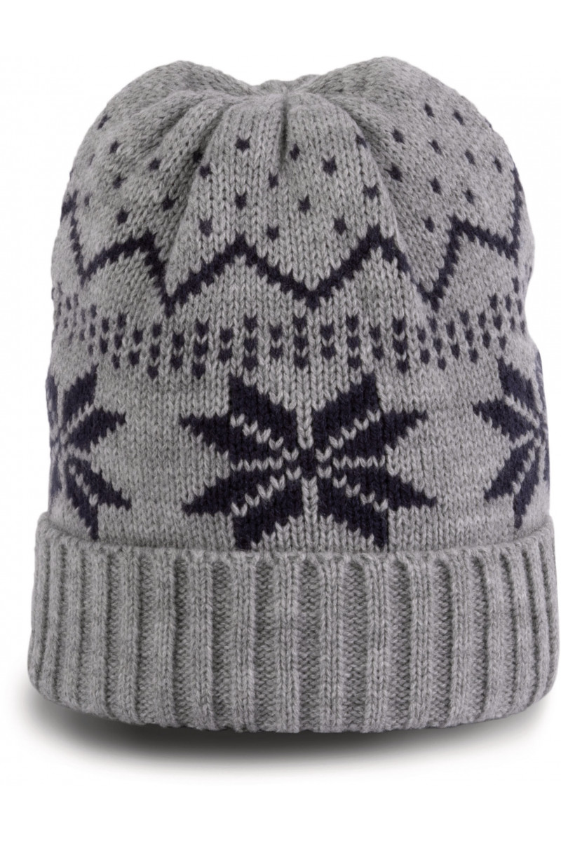 Bonnet à motifs Noël
