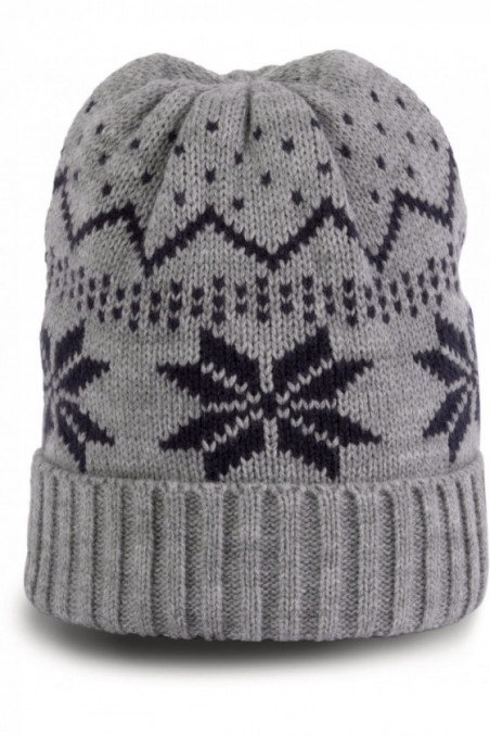 Bonnet à motifs Noël