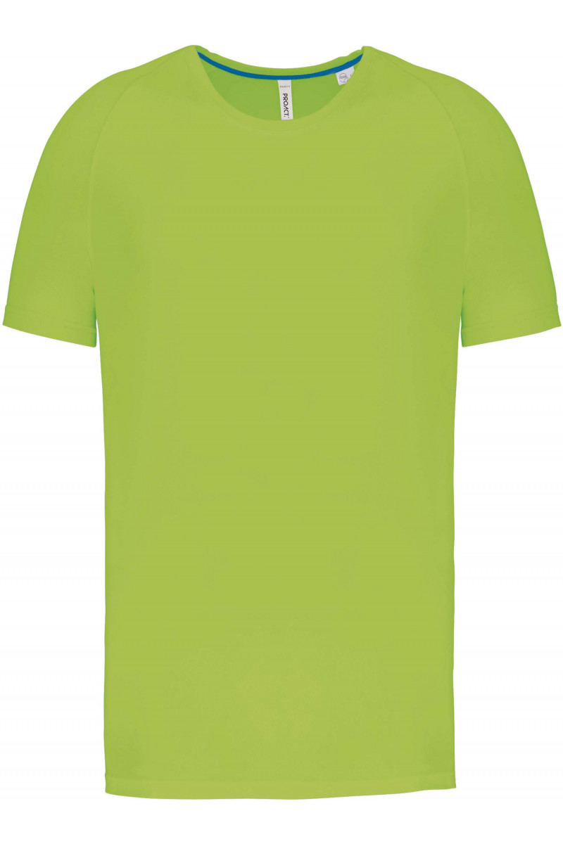 T-shirt de sport à col rond recyclé homme