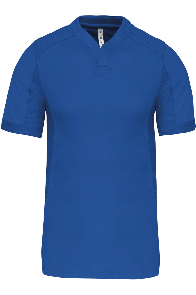 Maillot de rugby bi-matière manches courtes enfant
