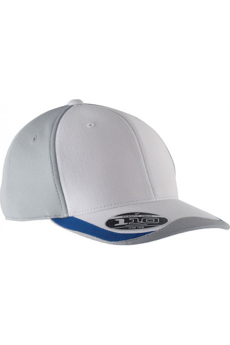 Casquette de sport découpes contrastées - 6 panneaux