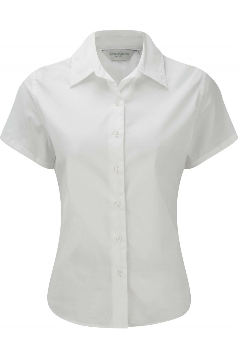 CHEMISE FEMME MANCHES COURTES TWILL