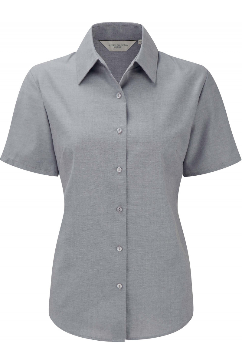 Chemise femme manches courtes Oxford
