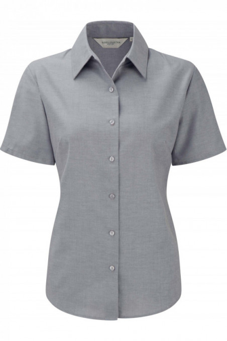 Chemise femme manches courtes Oxford