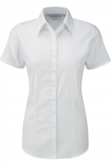 CHEMISE FEMME MANCHE COURTES À CHEVRONS